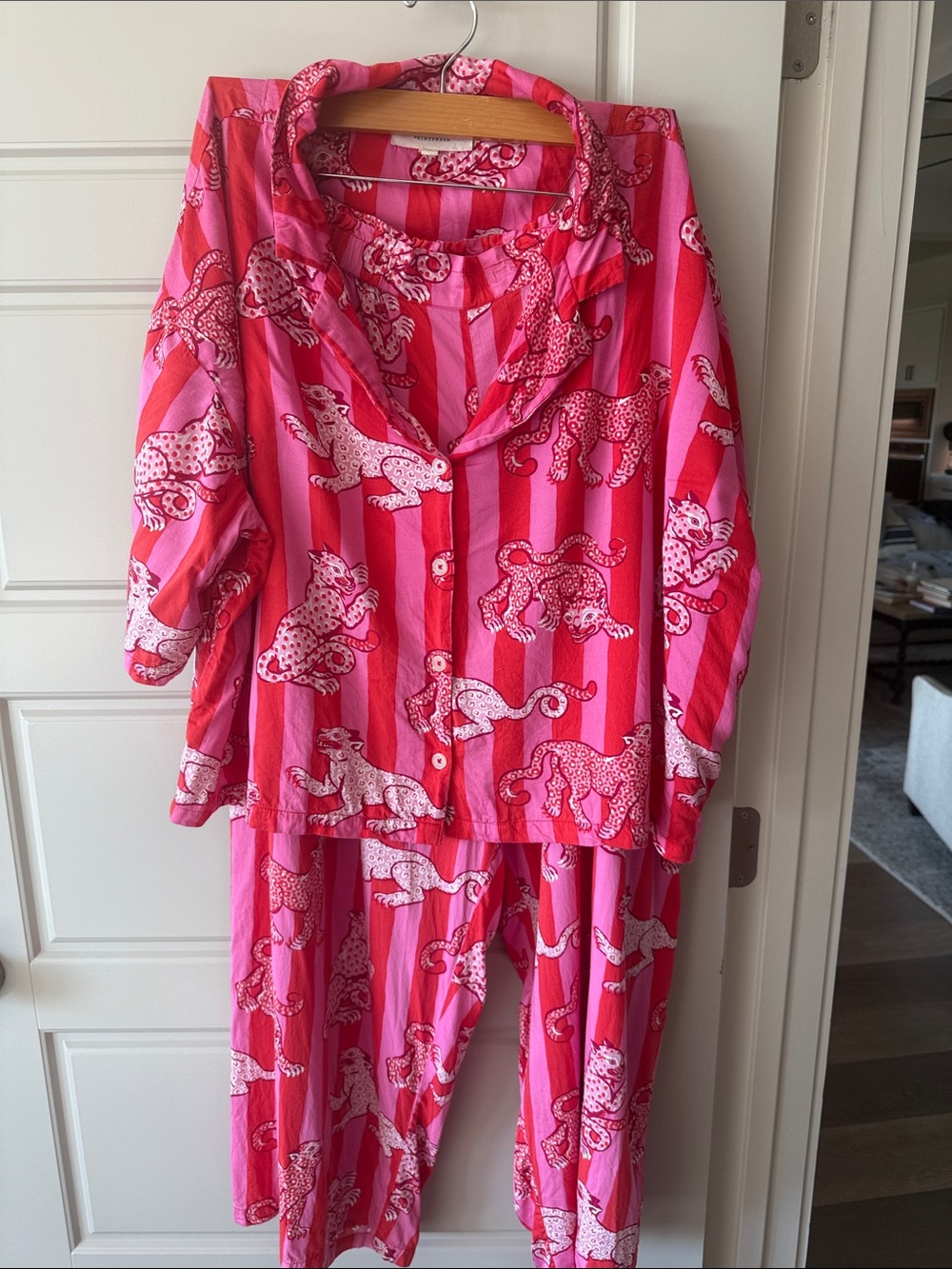 Printfresh Leopard Stripe Pajamas